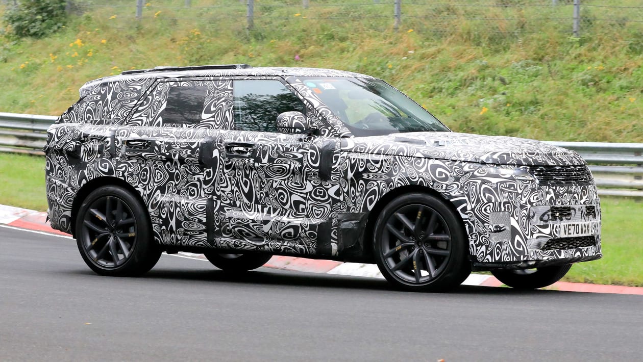 New 2022 Range Rover Sport Spied In Sporty SVR Trim Auto Express